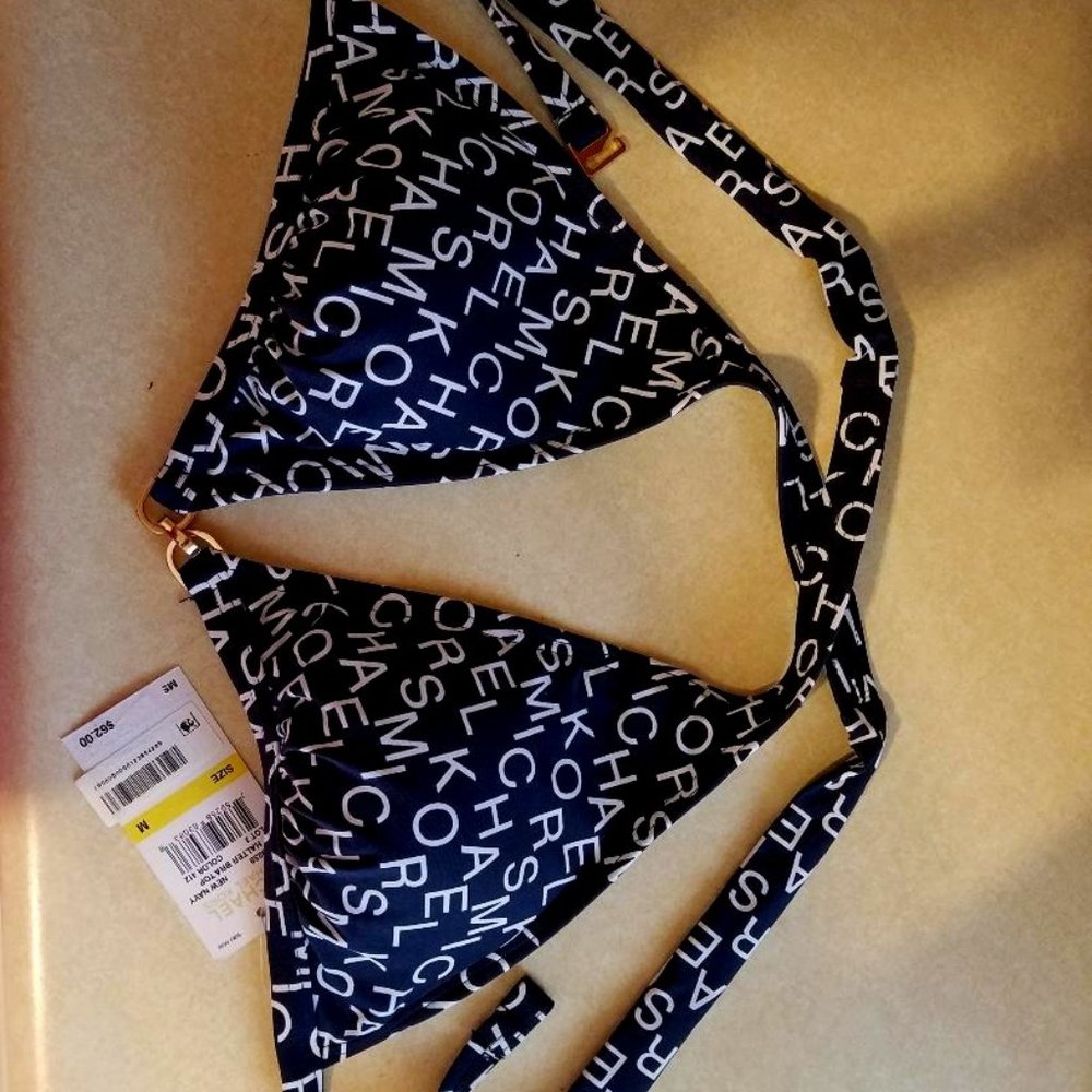 Women's Michael Kors Bikini Top Medium